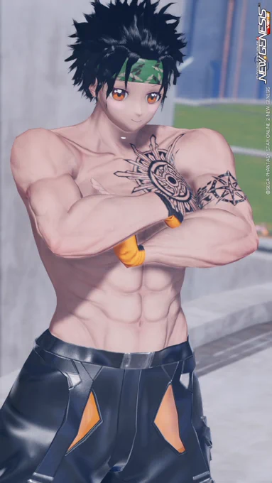 「俺がメインヒロインだ」#PSO2NGS_SS 