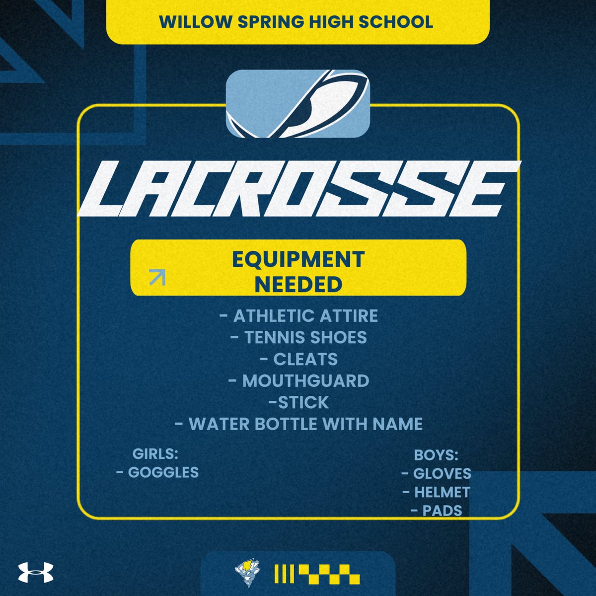 Willow Spring Men's Lacrosse tweet media