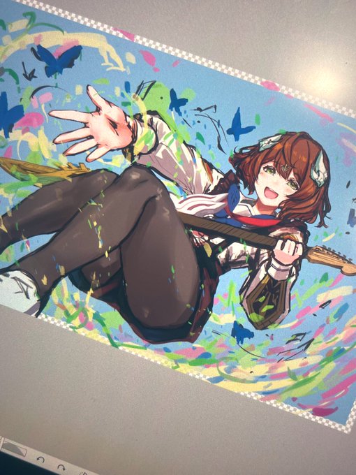 庵野水晶ちゃんラフ 