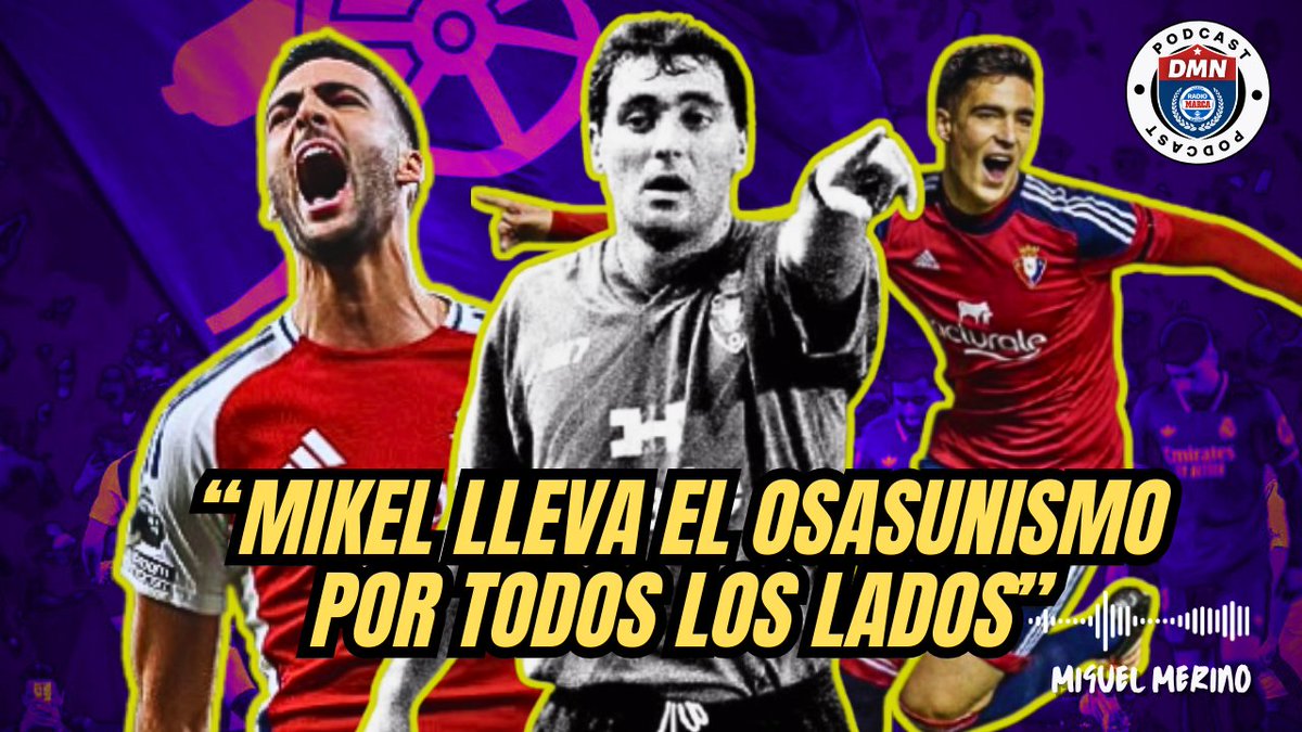 radiomarcanav's tweet photo. 🗣️Ya está en nuestro canal de YouTube la entrevista a Miguel Merino, exjugador #Osasuna y padre de @mikelmerino1
#DirectoMarcaNav
▶️https://t.co/tQ7HopyQH7 https://t.co/XVfsc3ViMK