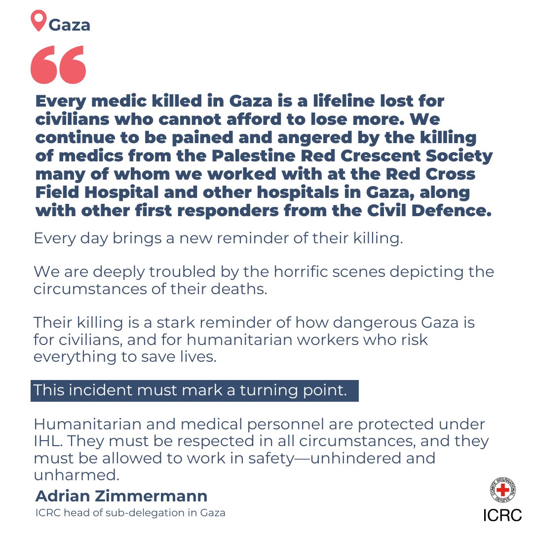 ICRC in Israel & OT tweet media