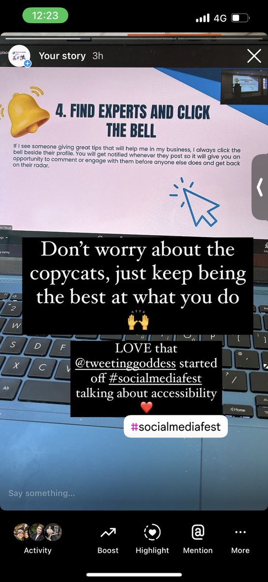 1accessworld's tweet photo. This quote from @Tweetinggoddess this morning really applies to the talk @ReginaMangan of @LibertyBlueEA just gave. These estate agents in Waterford upped the ante and began showing houses on social. They got calls from all over Ireland - just so powerful. #socialmediafest https://t.co/USSCfC3nCJ