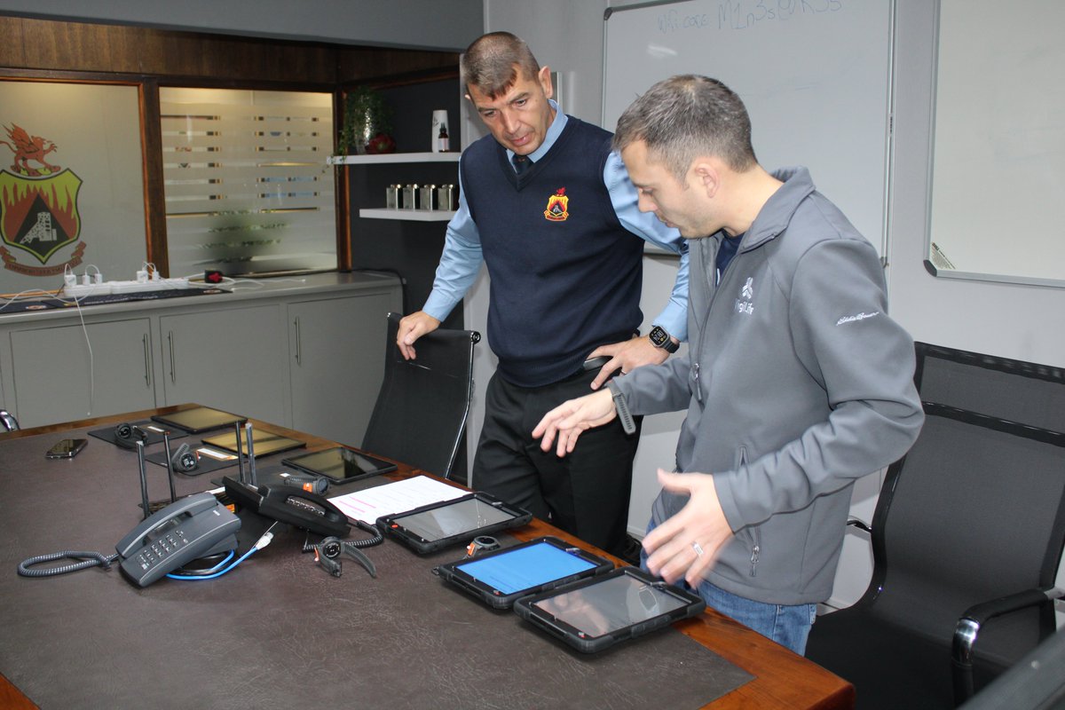 Collaborating with Zachary Kiehl from VigiLife, USA, to explore cutting-edge technology designed to protect workers from heat stress and other hazards. Together, we're working on wearable sensor solutions that provide real-time alerts and data to keep Rescue Teams safe on the job