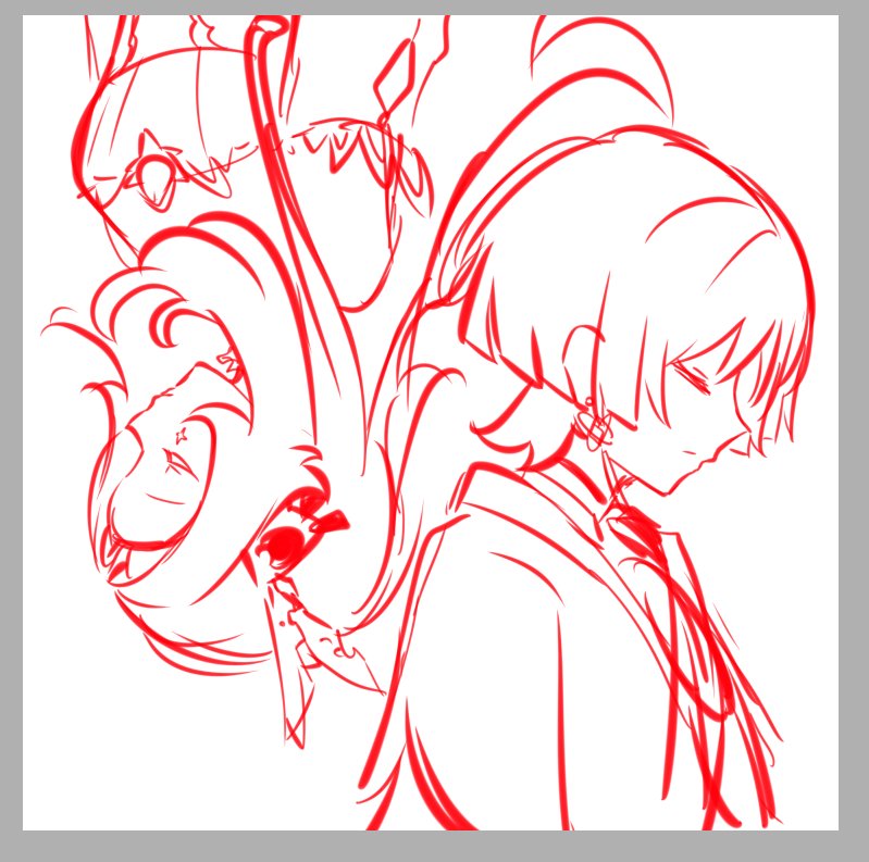 ost的草稿捏——
#scaranade #ocxcanon