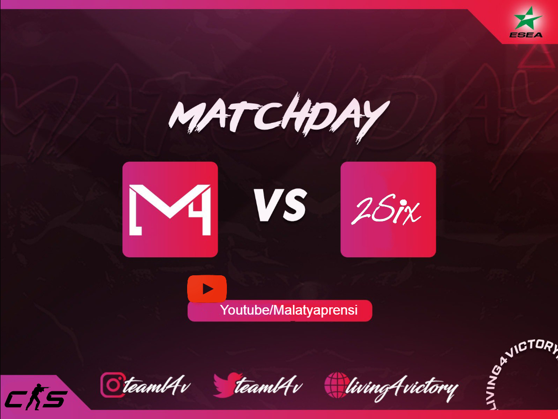 Esea Entry Season 53 de ikinci karşılaşmamıza rakibimiz 2six karşısında çıkıyoruz.
🕑21:30
🆚2six
🔴youtube/malatyaprensi
#living4victory #teamL4V #esea #csgo