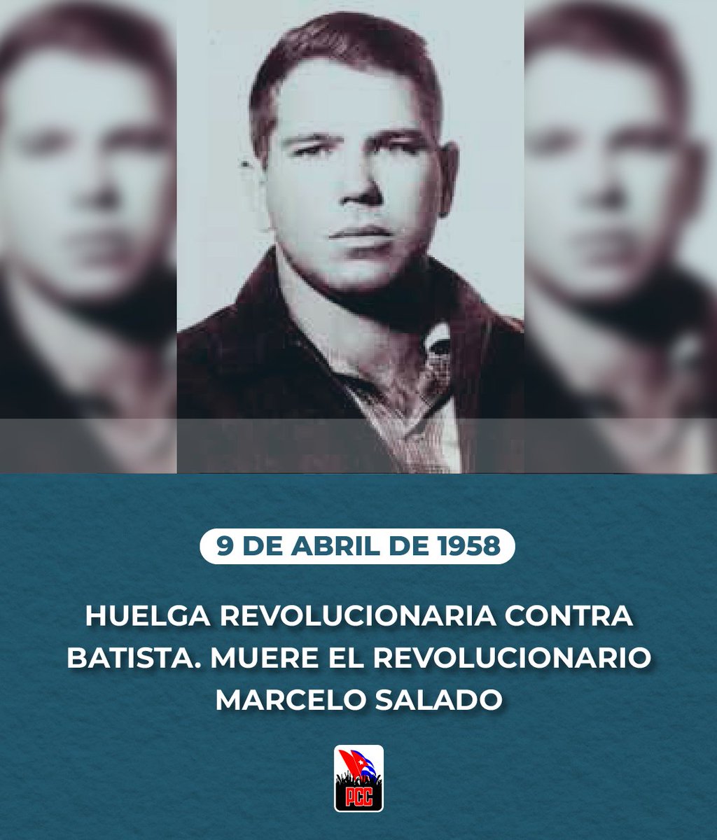 La historia de #Cuba está fertilizada con la sangre de valiosos patriotas que se consagraron a la libertad de esta tierra, esa que defendemos al precio que sea necesario.

#TenemosMemoria #DePieYCombatiendo