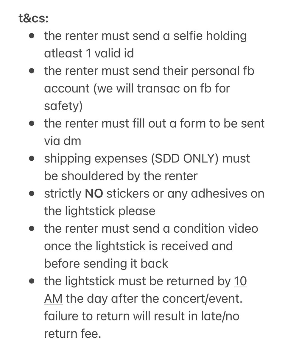 lmzcart's tweet photo. wtr lfr rent ls lightstick bts ph hope on the stage manila

army bomb mots se 🔎

• ₱600/day rental fee, ₱ 1000 refundable security deposit

• day 1 ✅ 
• day 2 ✅

kindly read 2nd &amp; 3rd photos for info!

loc: malabon city

dm to rent!

#HOPE_ON_THE_STAGE_TOUR_Manila https://t.co/ZQnn8Q0WaV
