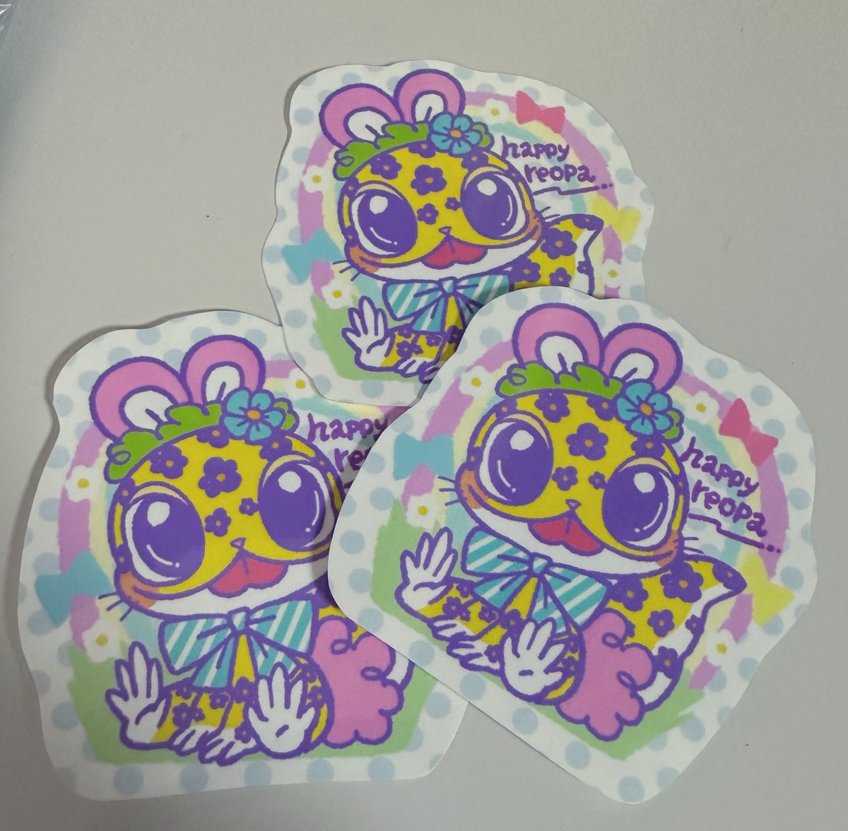 「イースターレオパちゃんかいたお花の模様にしたよ#usachimus #pr #宣」|usachimu's!!のイラスト