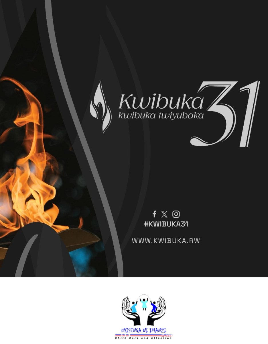 Uyisenga Ni Imanzi (@uyisenganimanzi) on Twitter photo Umuryango <a href="/UyisenganImanzi/">Uyisenga Ni Imanzi</a> dukomeje kwifatanya n'abanyarwanda bose kwibuka Ku nshuro ya 31 Genoside yakorewe abatutsi mu 1994.
#Kwibuka31 #KwibukaTwiyubaka Umuryango <a href="/UyisenganImanzi/">Uyisenga Ni Imanzi</a> dukomeje kwifatanya n'abanyarwanda bose kwibuka Ku nshuro ya 31 Genoside yakorewe abatutsi mu 1994.
#Kwibuka31 #KwibukaTwiyubaka