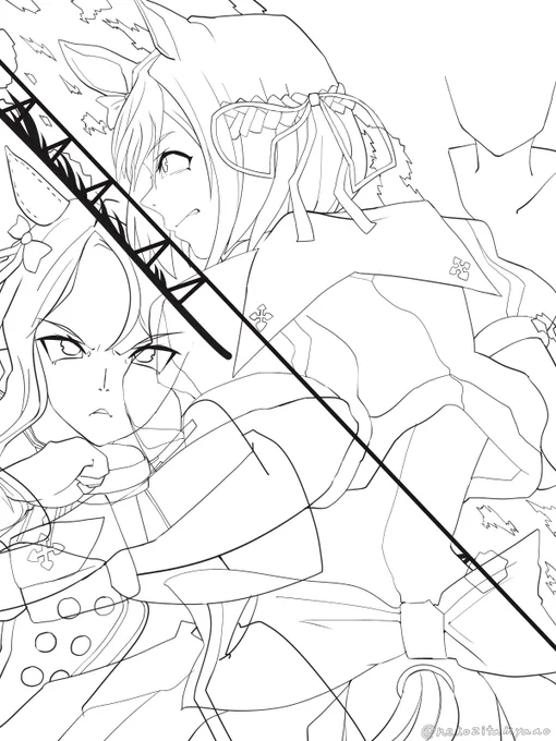 いい感じに描けてきた～
なかなか時間取れなくて進まないけど頑張る 