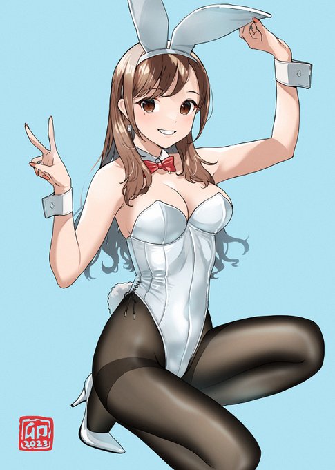 仕事着じゃない赤織さん 