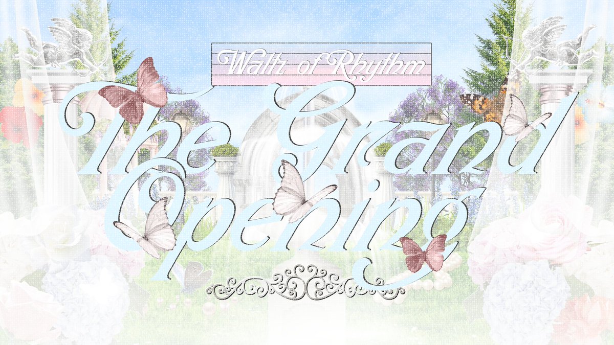 ⠀
⠀⠀ ⠀ ໒ྀི ⠟ 𝑮𝒓𝒂𝒏𝒅 𝑶𝒑𝒆𝒏𝒊𝒏𝒈  ——  Op. III
 ⠀ ⠀﹒ ︵︵﹒︵︵ 𖡼 ꒰ 𖢖 ꒱ 𖡼︵︵﹒ ︵︵ ﹒
⠀   ⠀ ⠀the   curtains  have  drawn,  the
⠀⠀    ⠀chandelieres    glow,   and   now
⠀⠀    ⠀⠀⠀⠀  we  stands   unveiled 
⠀ ⠀⠀⠀ ⠀⠀⠀⠀⦅ Waltz of Rhythm ⦆
⠀