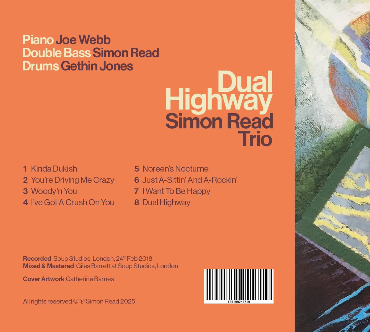 simonreadmusic's tweet photo. Way back in 2018 I went into the studio with @_joe_webb_ and Gethin Jones and recorded an album. 

I’m excited to announce it will finally be released on 22nd May 2025. There will be a limited amount of CDs available on my Bandcamp as well a high quality download.

Exciting! https://t.co/x4D4YxDrbP