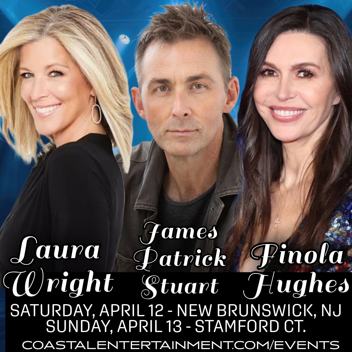 Linda Rohe (@coastalent1) on Twitter photo Are you ready for the weekend!!??? 😊
Can’t wait for <a href="/lldubs/">Laura Wright</a> <a href="/japastu/">James Patrick Stuart</a> <a href="/finolahughes/">Finola Hughes</a> LIVE <a href="/StressFactoryNJ/">Stress Factory</a> Saturday, low tix alert for #VIP and on Sunday <a href="/NyccStamford/">NYCC Stamford</a> #VIP is #Soldout 🔥🔥🔥🔥
What a weekend we will have!
Don’t miss it!
CoastalEntertainment.com/Events 🥰 Are you ready for the weekend!!??? 😊
Can’t wait for <a href="/lldubs/">Laura Wright</a> <a href="/japastu/">James Patrick Stuart</a> <a href="/finolahughes/">Finola Hughes</a> LIVE <a href="/StressFactoryNJ/">Stress Factory</a> Saturday, low tix alert for #VIP and on Sunday <a href="/NyccStamford/">NYCC Stamford</a> #VIP is #Soldout 🔥🔥🔥🔥
What a weekend we will have!
Don’t miss it!
CoastalEntertainment.com/Events 🥰