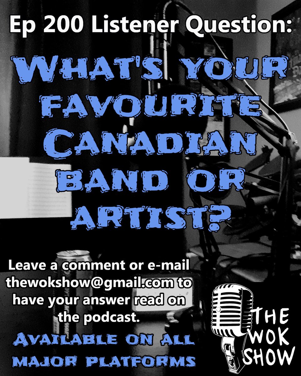 thewokshow's tweet image. Sorry, just gonna sneak right past ya. No, yeah, I'll read your answers on Episode 200 of the podcast. 🇨🇦🇨🇦🇨🇦 #listenerquestion #participe #thewokshow
