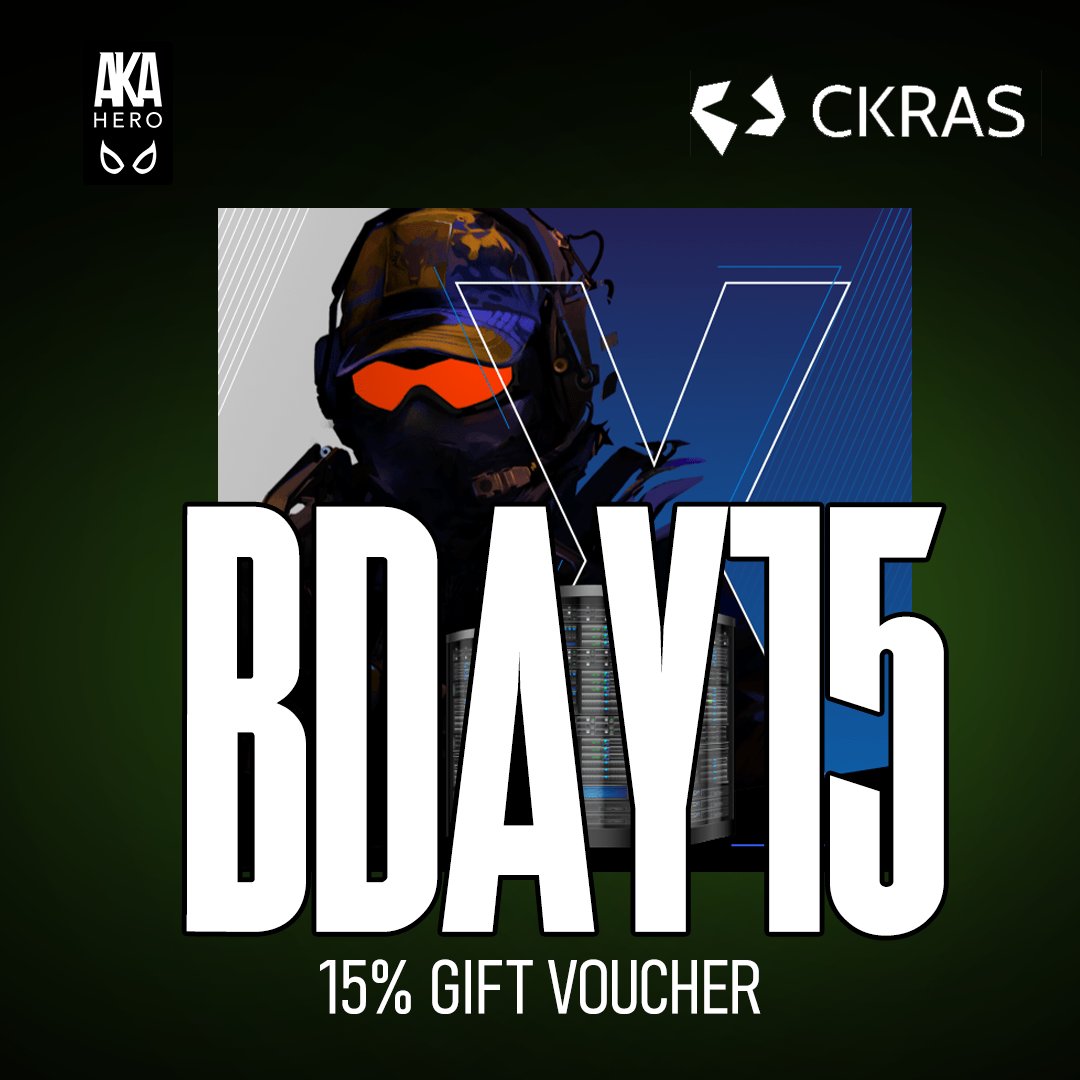 AKAHEROESPORT's tweet photo. ⚫️Werbung⚫️

Bei unserem Partner @myckras bekommt ihr aktuell einen Rabatt auf alle Produkte! 😍

Code: "BDAY15" 

https://t.co/1UDtZKAZtC

#BEAHERO https://t.co/KnQm34eANc