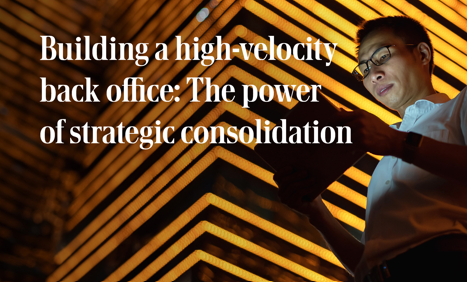 Back Office Consolidation: Myths &amp; Realities  Consolidating your back office to a single outsource provider is like putting all your eggs in one basket. Do the advantages outweigh the risks?

bit.ly/4bC98Eq