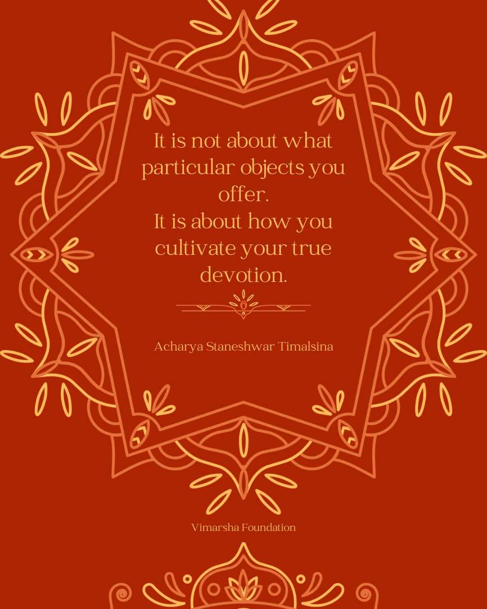 This is not a moment; it's a movement 

UPCOMING COURSE on The Doctrine of Vibration: vimarshafoundation.org/challenge-page…