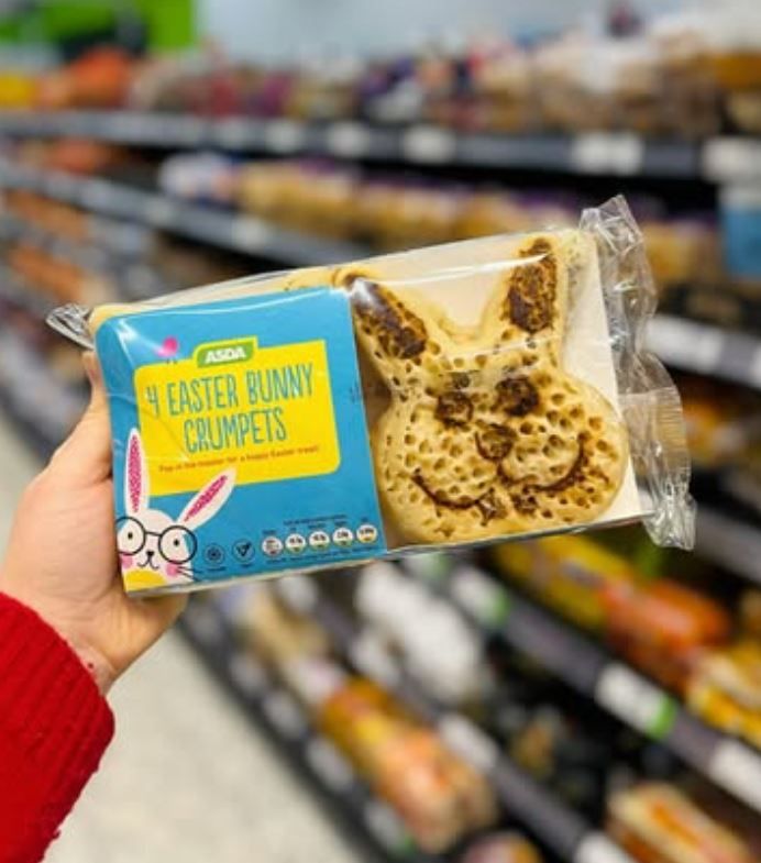 Crumpets, but make them CUTE 🐰 Grab yours in ASDA, now on Rollback for just £1.14!

#asda #easter #happyeaster #eastersnacks