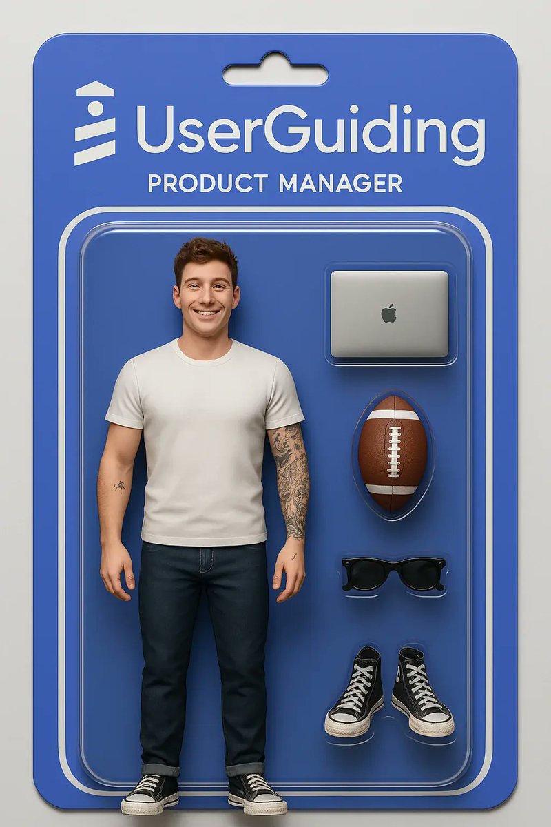 🧍Meet the UserGuiding product team!

These limited-edition dolls come with an extensive knowledge of UX, project management, sports, and, well, sneakers 👀