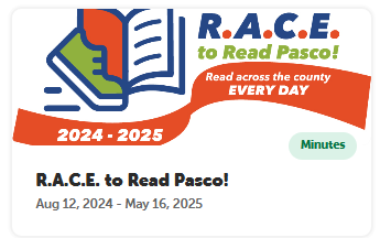 Congrats to Dominic B, Layla C, Aleena G, Euiseon K, &amp; Aiden S for conquering the RACE to Read Pasco Challenge on Beanstack by reading &amp; logging 5,250+ minutes this year. The challenge closes on May 16. Will your Raven conquer the challenge?  <a href="/rushemiddle/">Rushe Ravens</a>  #SoaringtoExtraordinary