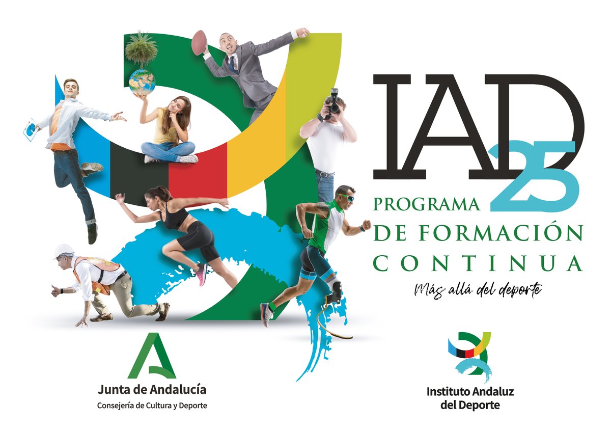 Felicitar a nuestros compañeros @ManoloRodrigue y @javi_salud por la dirección de estos magníficos cursos del @iadeporte 👏🏼🤝🏼