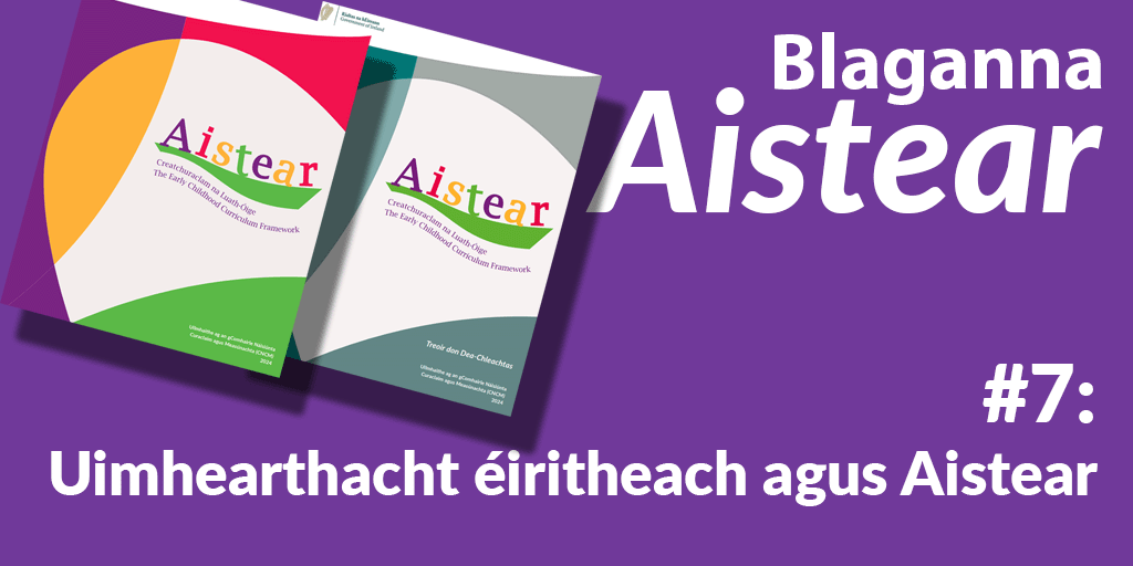 NCCA (@nccaie) on Twitter photo Díríonn blag na seachtaine seo ar conas a thacaíonn Aistear nuashonraithe le huimhearthacht éiritheach do naíonáin, do lapadáin agus do leanaí óga.
ncca.pulse.ly/8ptnlcfr5i
#Aistear #earlyyears #ecec
<a href="/EarlyChildhdIRL/">Early Childhood Ireland</a> <a href="/EducationTREX/">T-REX</a> <a href="/Barnardos_IRL/">Barnardos Ireland</a> <a href="/OMEPIreland/">OMEP Ireland</a> <a href="/ireland_ple/">Plé Ireland</a> Díríonn blag na seachtaine seo ar conas a thacaíonn Aistear nuashonraithe le huimhearthacht éiritheach do naíonáin, do lapadáin agus do leanaí óga.
ncca.pulse.ly/8ptnlcfr5i
#Aistear #earlyyears #ecec
<a href="/EarlyChildhdIRL/">Early Childhood Ireland</a> <a href="/EducationTREX/">T-REX</a> <a href="/Barnardos_IRL/">Barnardos Ireland</a> <a href="/OMEPIreland/">OMEP Ireland</a> <a href="/ireland_ple/">Plé Ireland</a>