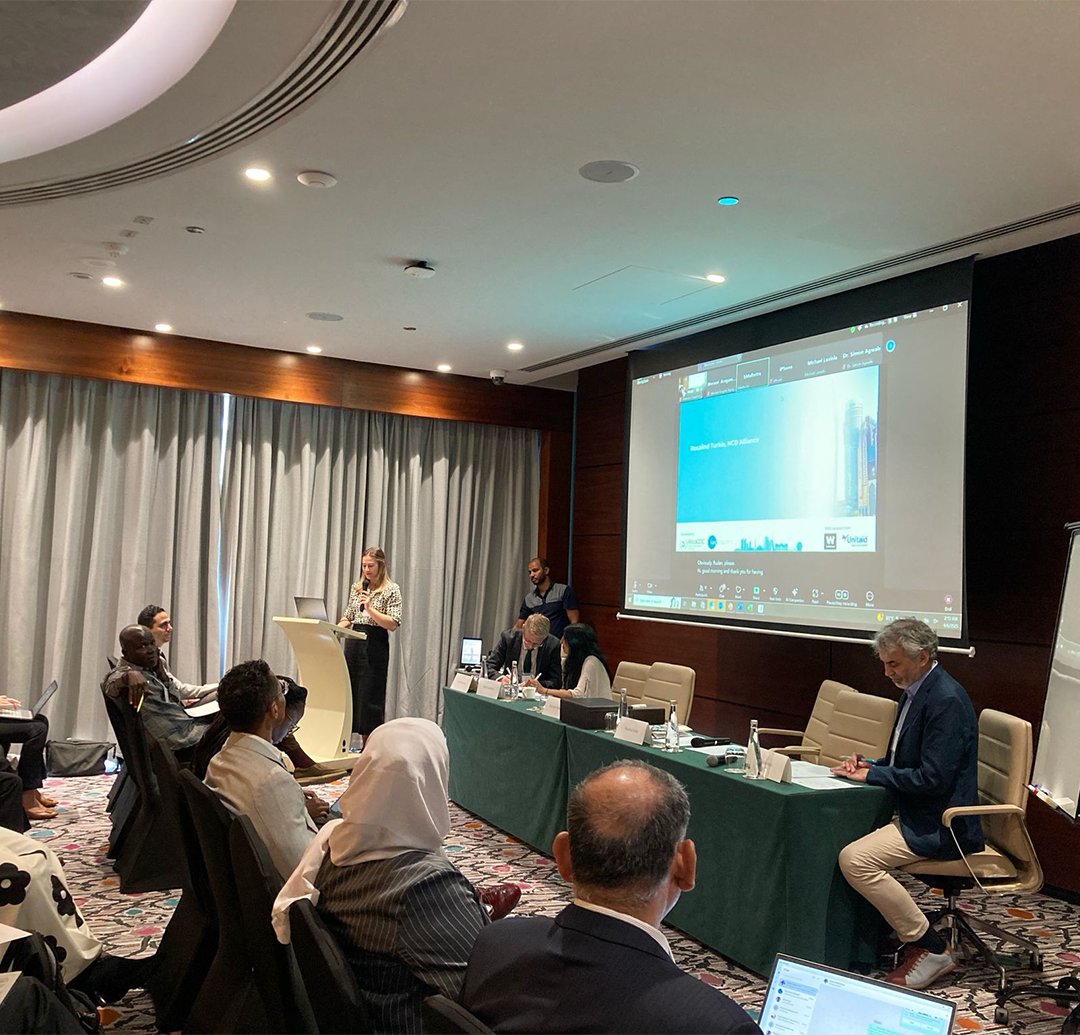 ncdalliance's tweet photo. The 3rd World Local Production Forum (#WLPF) wraps up today (9 April) in Abu Dhabi, with plenty of insights and takeaways to reflect on. In the lead-up to the Forum, on 6 April, @AfricaCDC & @IAVI convened an event on a sustainable supply and demand ecosystem for monoclonal antibodies (mAbs) in Africa.
Our NCDA Consultant, Rosalind Turkie, spoke at the event about key challenges and opportunities in accessing NCD medicines—including monoclonal antibodies (mAbs)—in low- and middle-income countries around the world. According to her, while the policy architecture for improved access is in place, implementation remains a challenge.
She highlighted a recently published NCDA advocacy brief with 5 recommendations for countries to accelerate action on their commitments on access to NCD medicines. NCDA calls on governements to:
✅promote tech transfer and expand voluntary licensing agreements to increase the production NCD medicines, including mAbs and biosimilars;
✅ensure affordability through national pricing policies, pricing transparency, and support for local production;
✅align NCD medicines policies with national health benefit packages;
✅Harmonise regulatory processes to accelerate approval and expand WHO prequalification for NCD medicines and diagnostics;
✅strengthen forecasting, supply chain management and resilience and enhance regional and national procurement of NCD medicines and technologies.
The upcoming UN High-Level Meeting (#HLM4) on NCDs & #MentalHealth is an important opportunity to take the #LeadOnNCDs and make progress. NCDA would like the Political Declaration to:
📢 call for increased sustainable financing for NCDs;
💊ensure that good quality and effective treatments, including mAbs, are available accessible and affordable through #UHC;
✔️ and ensure that countries are held accountable for making progress toward these goals.
To learn more, please download our Access to Medicines brief here 👉https://t.co/7Yh9N0xLMQ