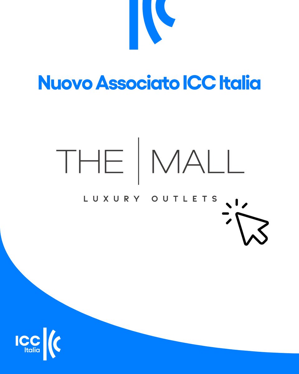 #AssociatiICC | The Mall Luxury Outlets entra a far parte di #ICCItalia.
#TheMallLuxuryOutlets è la più importante realtà di destination shopping di alta gamma, che riunisce in location esclusive i più prestigiosi brand del lusso internazionale

Unisciti alla rete globale di ICC