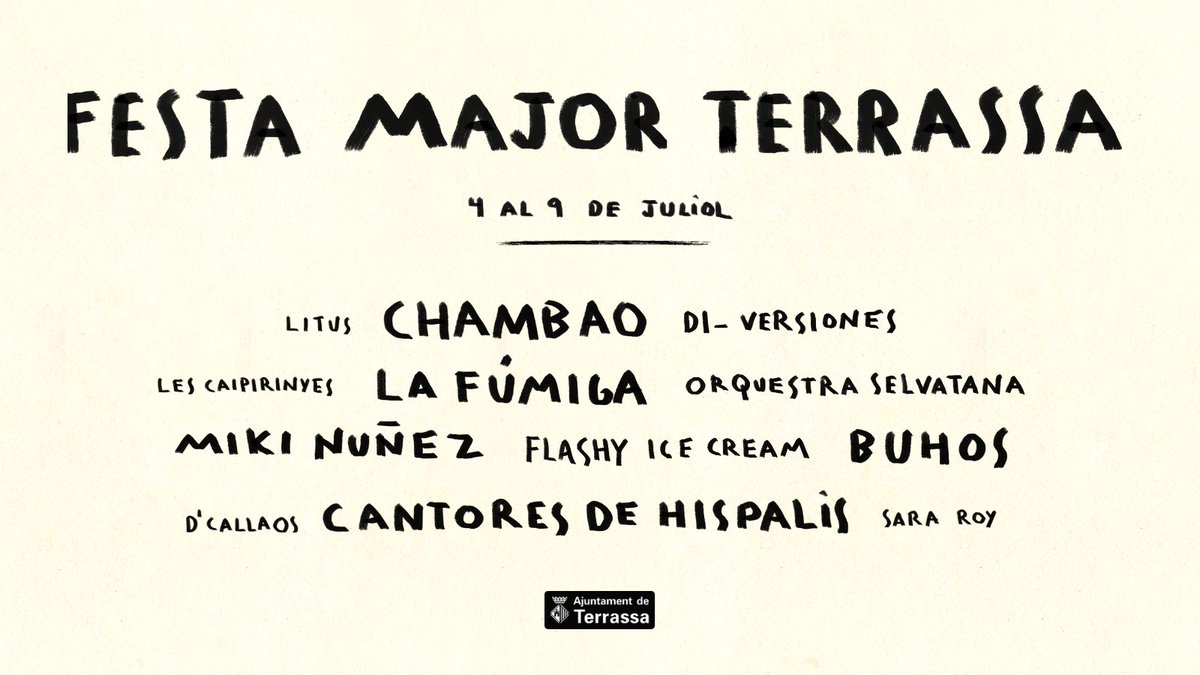 Ajuntament de Terrassa tweet media