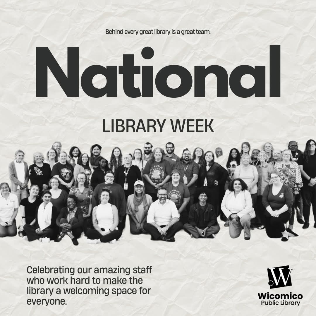 Seth Hershberger (@sethhersh) on Twitter photo Celebrating our amazing staff who work hard to make the library a welcoming space for everyone! <a href="/wicolibrary/">Wicomico Public Library</a> #NationalLibraryWeek Celebrating our amazing staff who work hard to make the library a welcoming space for everyone! <a href="/wicolibrary/">Wicomico Public Library</a> #NationalLibraryWeek