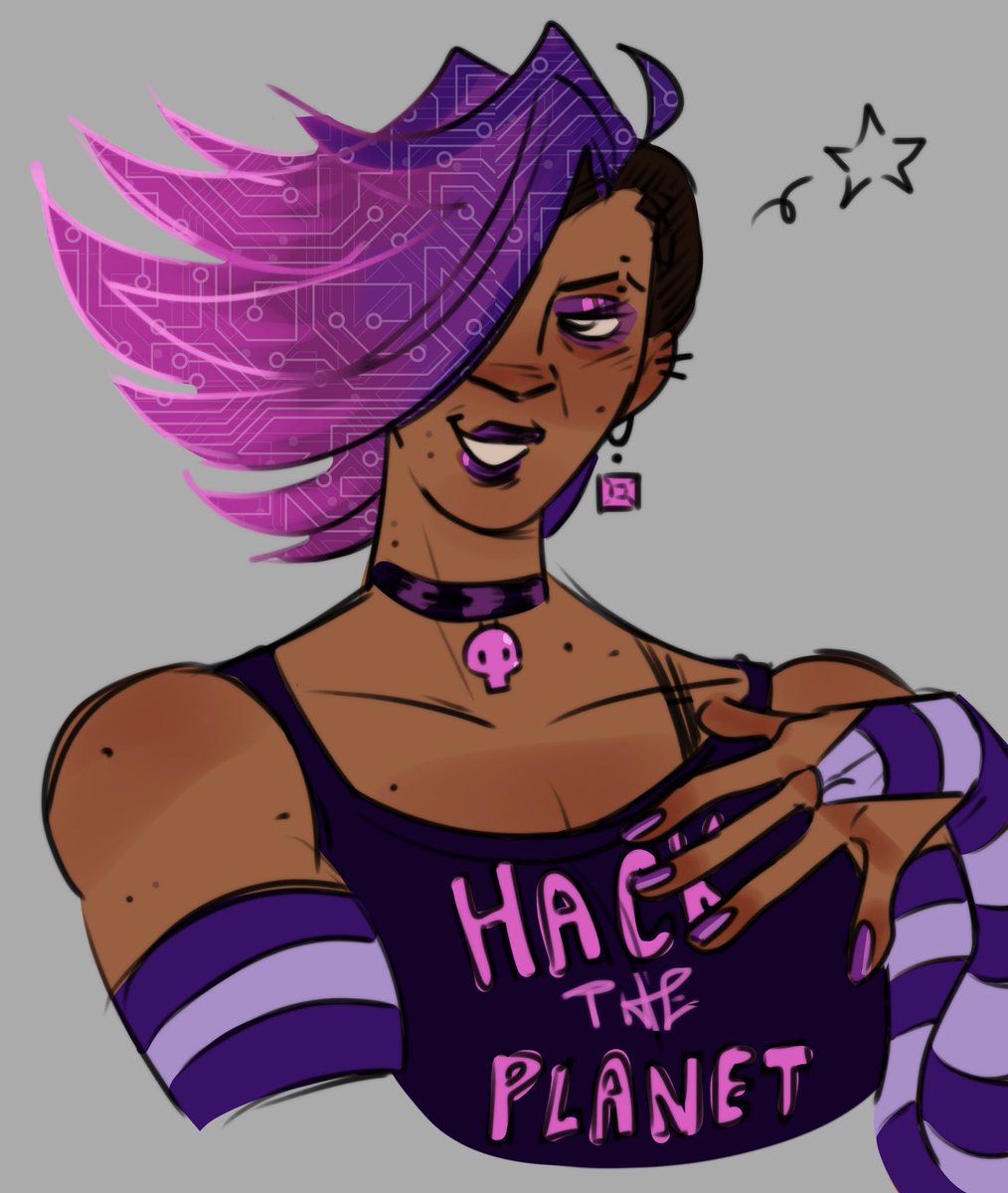 #overwatch sombra 👾