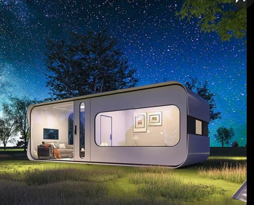 PeriodicoGN's tweet image. #Tendencia. La casa #cápsula es una casa modular móvil, habitaciones de huéspedes y también en escenarios de hoteles. Se puede colocar en cualquier lugar. Es completa, incluyendo comedor, baño, dormitorio, balcón, puerta de entrada. Es una casa móvil en miniatura. #casas