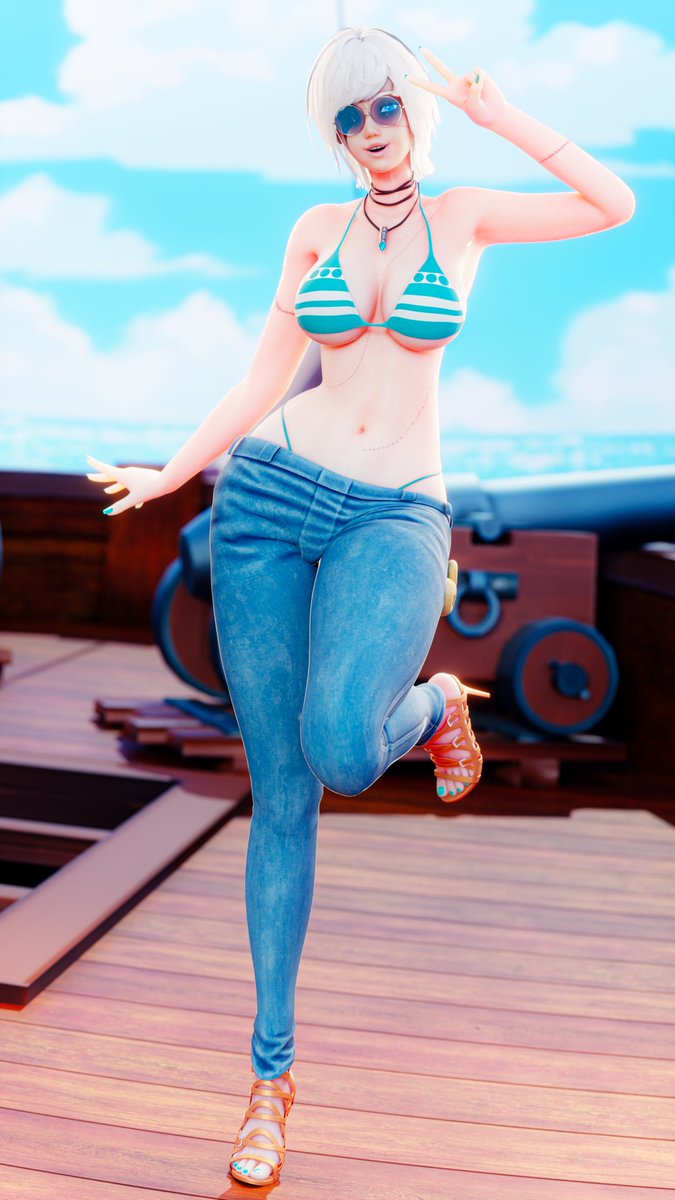 Since One Piece is back. Here's Lilith in Nami's outfit. im more of a Robin enjoyer but Nami's outfits are just peak.