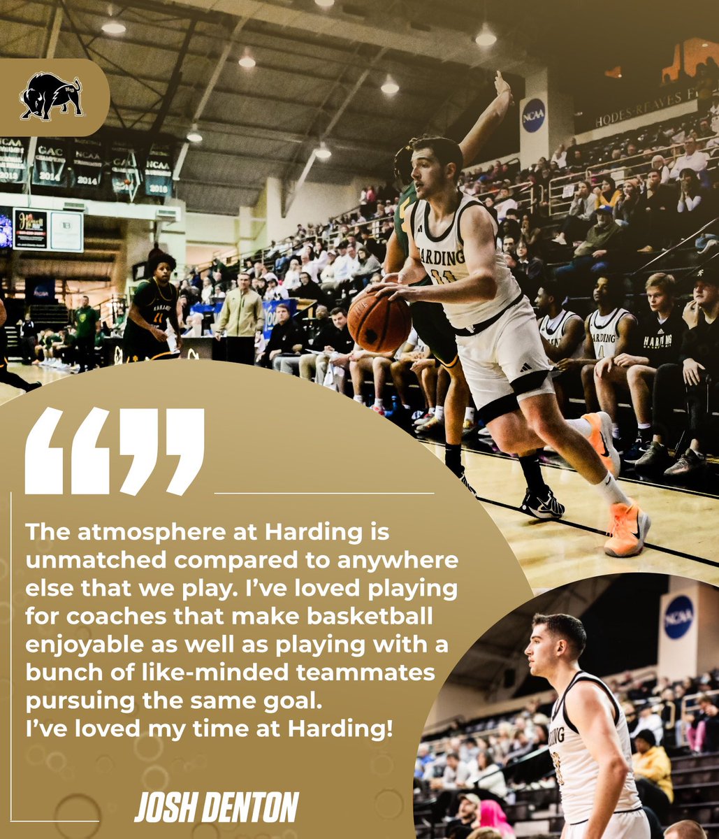 “I’ve loved playing for coaches that make basketball enjoyable as well as playing with a bunch of like-minded teammates pursuing the same goal.”

We’ll miss you, Josh! Thanks for everything! 🖤💛

#EDGE | #GoBisons