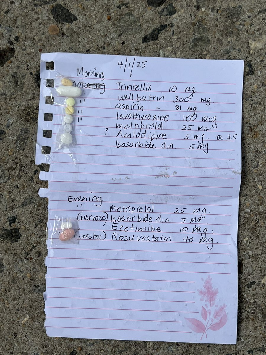 Found this on the ground. It’s either the greatest poem ever written or someone had a bumpy start to the month.