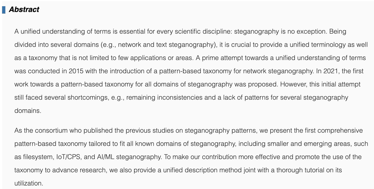 Steffen Wendzel tweet media