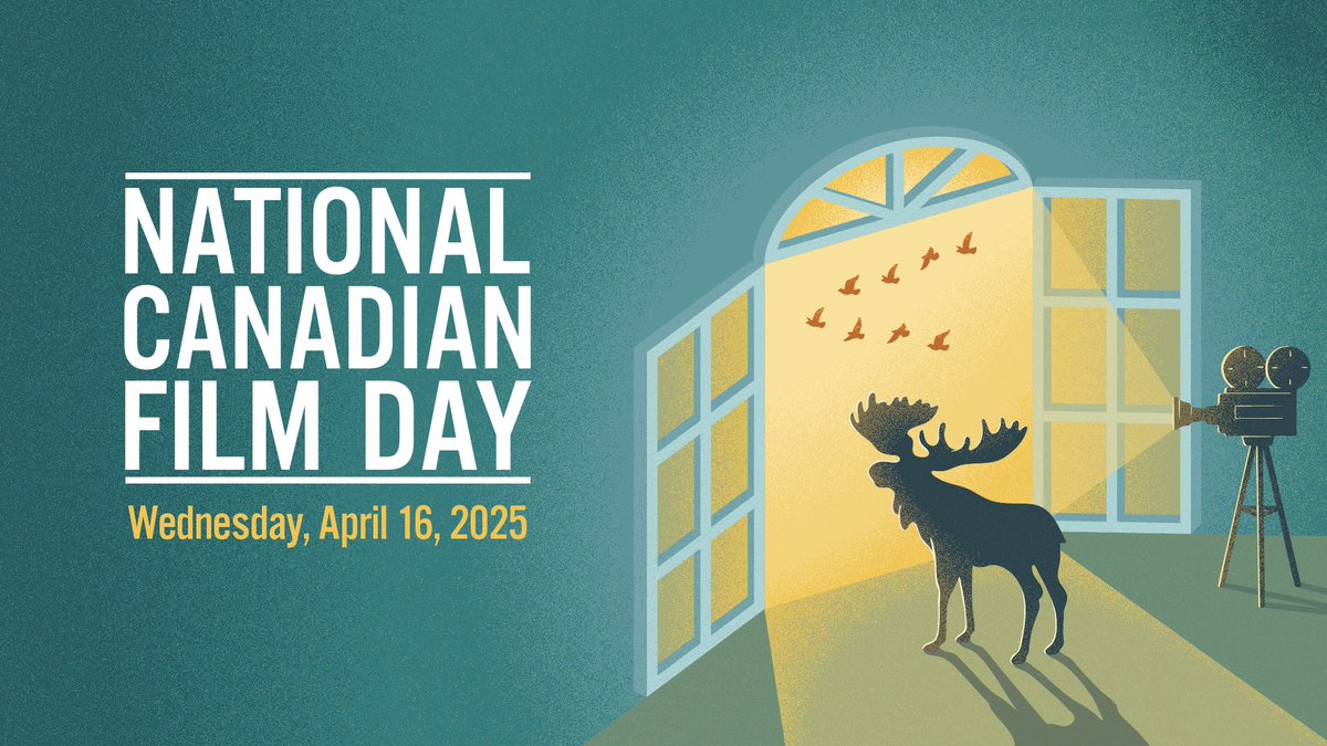 🍁🎥 On April 16, join National Canadian Film Day! This is your chance to stand up for Canada by sitting down to watch a great Canadian film. Our stories matter. 👏🏼👏🏼👏🏼  canfilmday.ca #CanFilmDay #CDNscreenwriters #BuyCanadianWatchCanadian