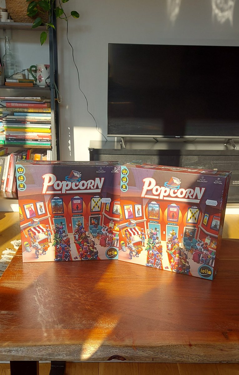 J'ai enfin trouvé Popcorn en boutique, du coup j'en ai pris 3 ! Hâte d'y rejouer pour peut-être finir par gagner...