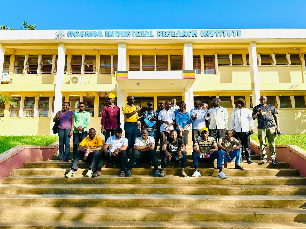 AtwongireSolom2's tweet photo. The Uganda Industrial Research Institute (UIRI)engages in various activities such as research and development, technology transfer, and capacity building for artisans and small and medium enterprises (SMEs). We visited them today. Powered by @Mwesigwa_R Mbarara City North MP. https://t.co/yZNI1CBem7
