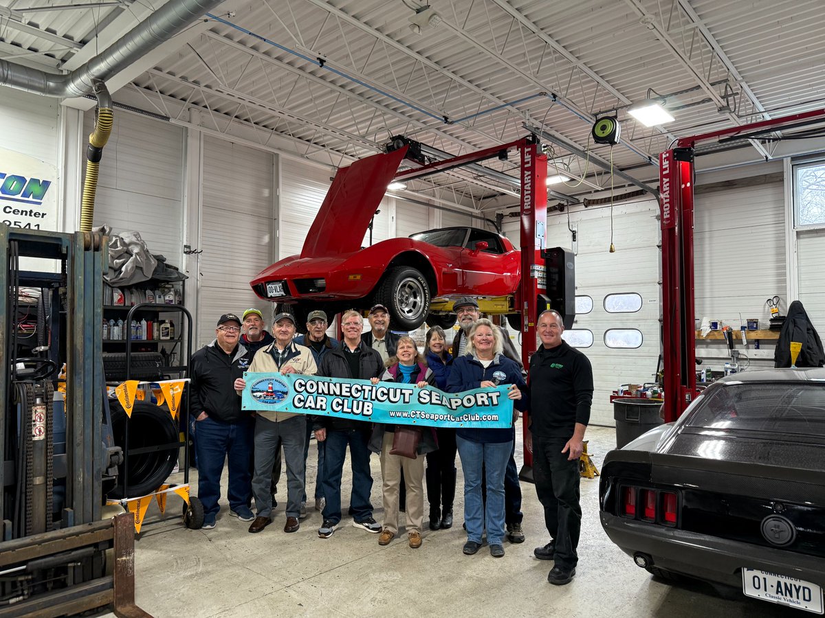 WiltonAuto's tweet photo. A huge thank you to the CT Seaport Car Club for joining us at our first Classic Car Care Clinic! 🚗🔧 It was great sharing tips and helping with classic car maintenance. Looking forward to hearing from Mark &amp; Joe soon! 🙌

#WiltonAuto #CarClinic #ClassicCars #CTCarClub #CarCare https://t.co/prjjUlrJHc