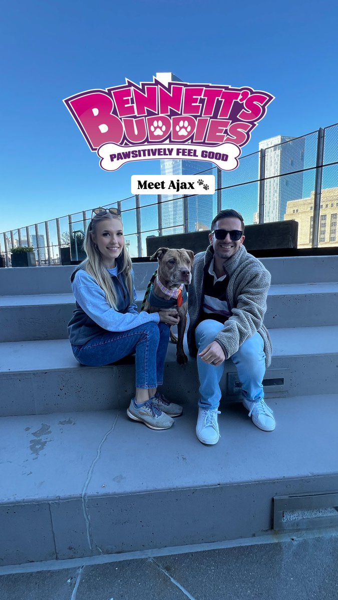 new965philly's tweet image. This week on #BennettsBuddies with the @PSPCA, meet Ajax! 🐾

Ajax is a sweet and playful pup who would make a great addition to most homes. 🥰 Stop by the #PSPCA any day from 12-6:30 PM to meet him! 

📲 audacy.com/new965philly/l…