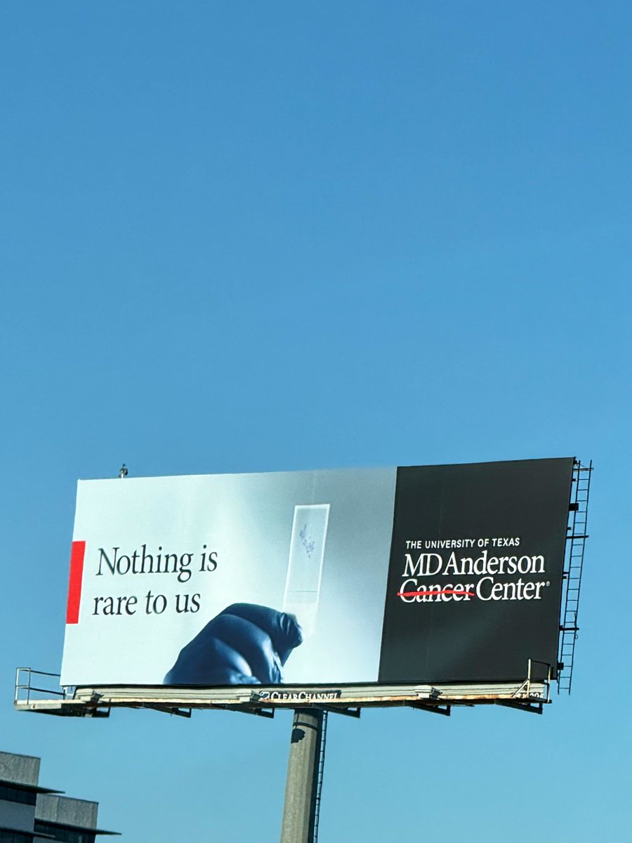 Spotted an interesting pathology focused <a href="/MDAndersonNews/">MD Anderson Cancer Center</a> advertisement