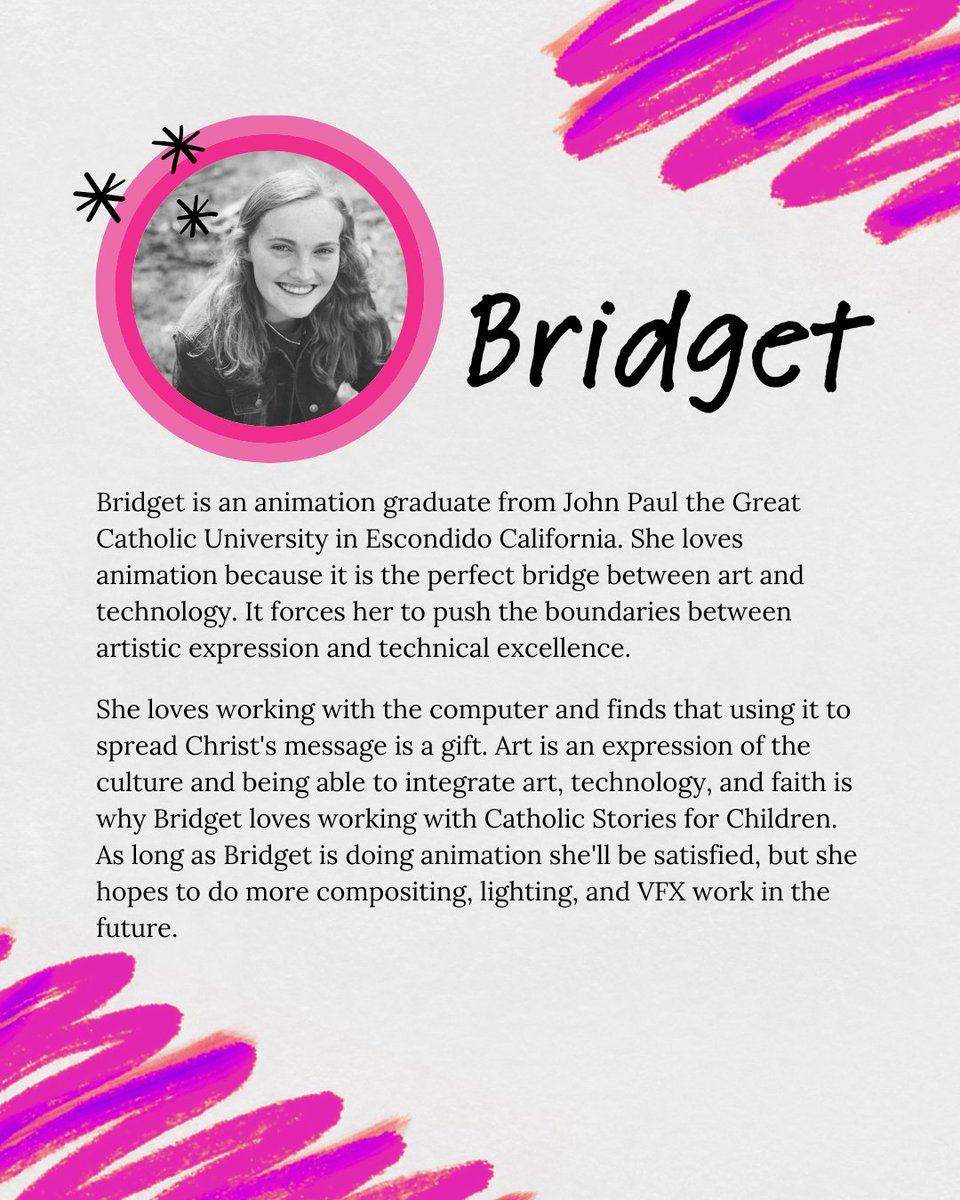 ClaritasStudios's tweet image. Thank you to our interns! Catholic Stories for Children just completed our first internship program with John Paul the Great University! 

#catholicanimation #catholicmedia #catholiccreatives