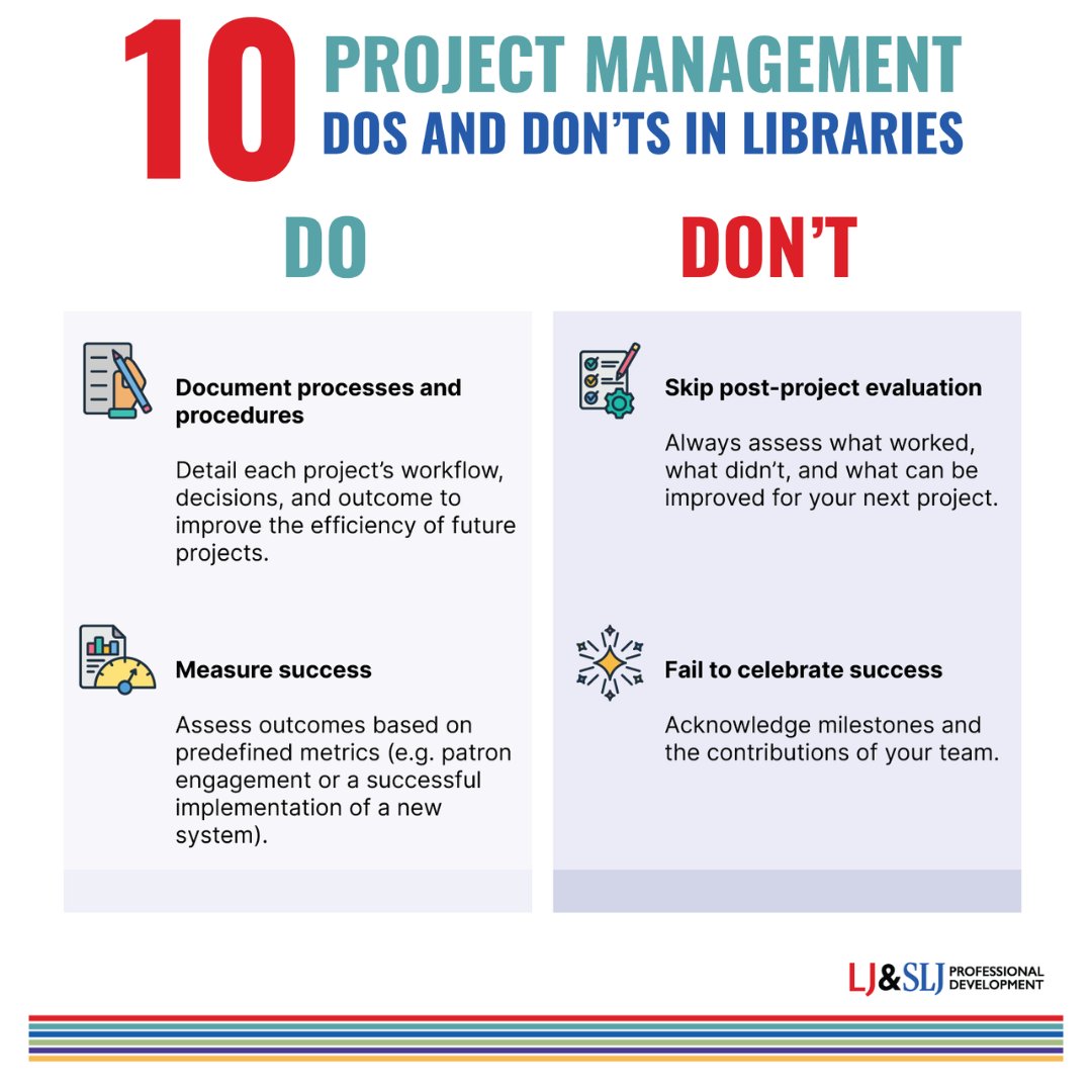 Project management skills are essential in various situations, not just formal projects. Join Project Management Fundamentals to learn key concepts for success in library projects!
🔗 hubs.la/Q03gBpzD0

Get ahead of the game before class begins, &amp; check out these tips: