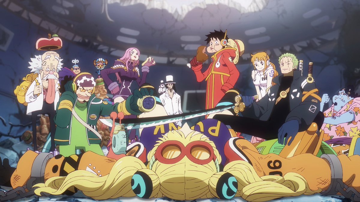 ToeiAnimation's tweet photo. How did you like returning back to Egghead? #ONEPIECE https://t.co/hnIfBYSqdz