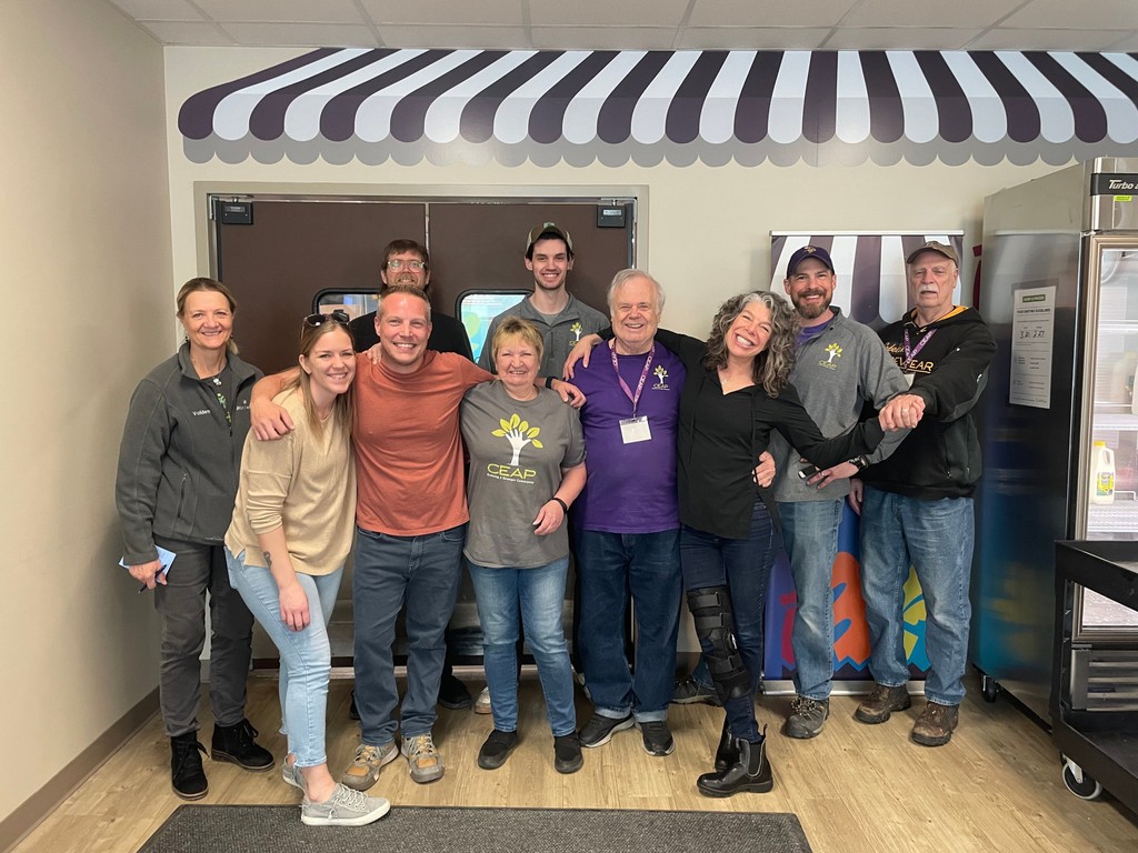 Another wonderful morning in the market! Thank you, members of CEAP's Corporate Council for taking over our Food Market. Shelves are full, orders are packed and neighbors are nourished!