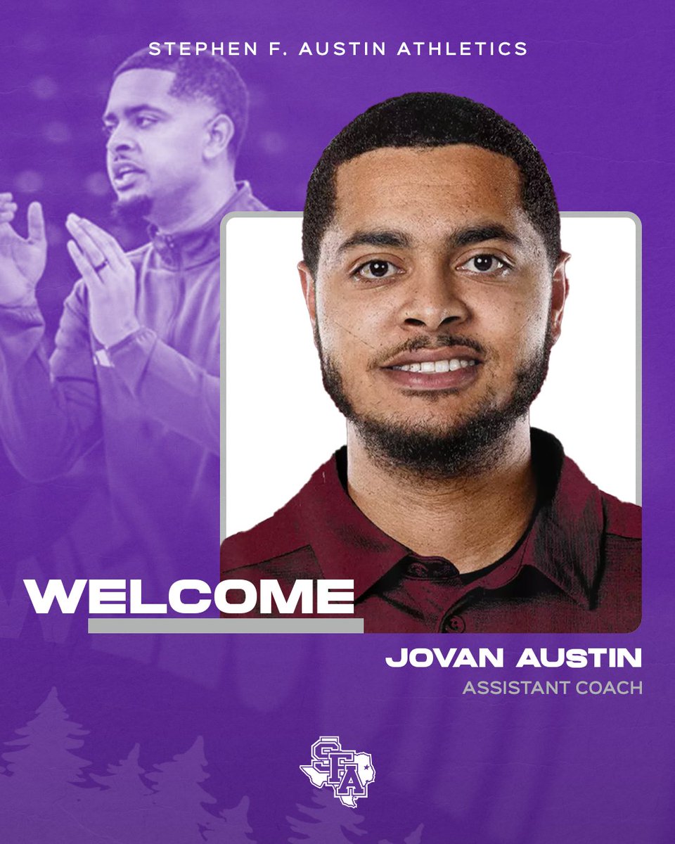 Welcome <a href="/CoachJAustin_/">Jovan Austin</a> to The Piney Woods! 🌲🪓

📰 : tinyurl.com/2bkaemsm

#AxeEm