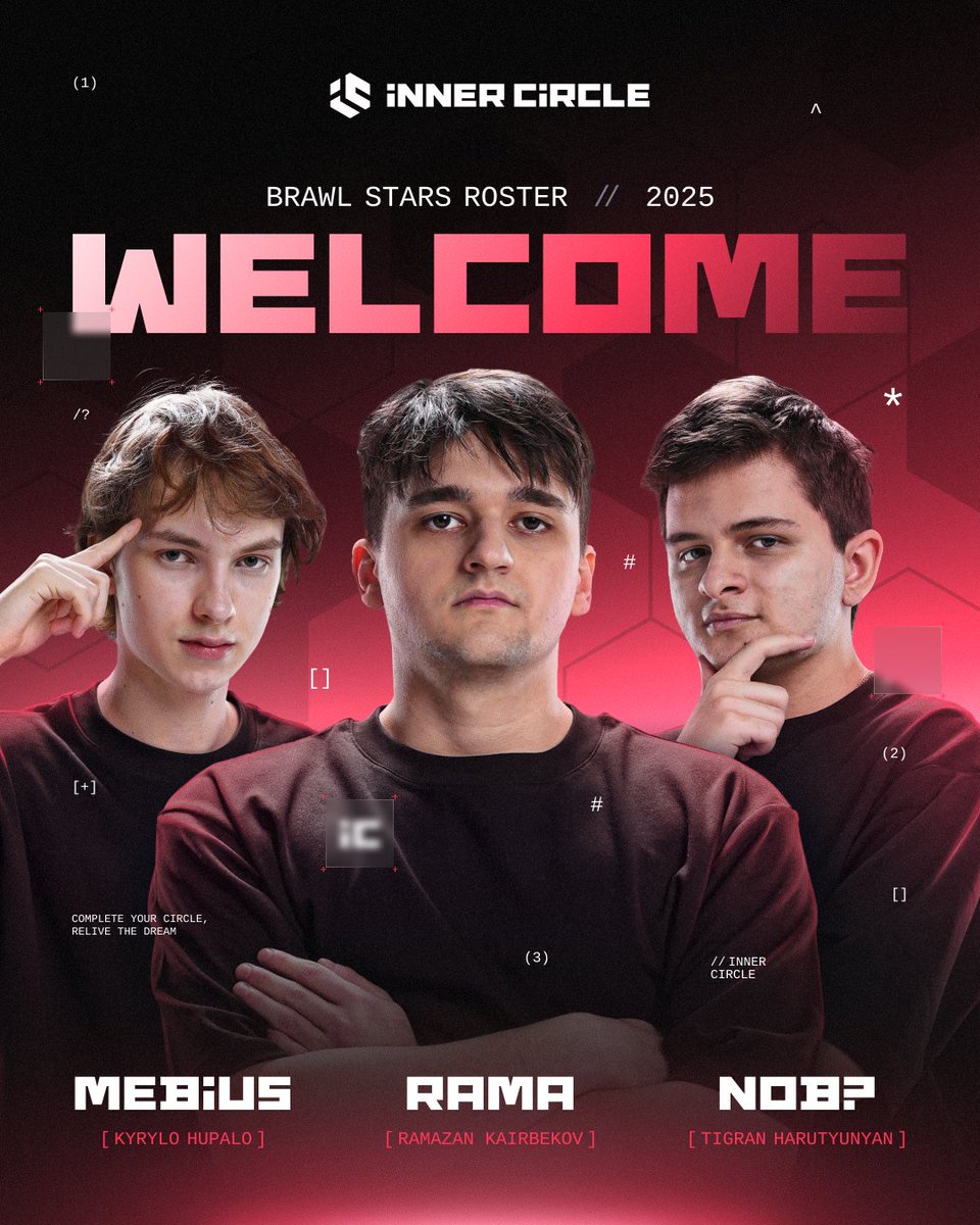 Meet our new Brawl Stars roster. 👁️