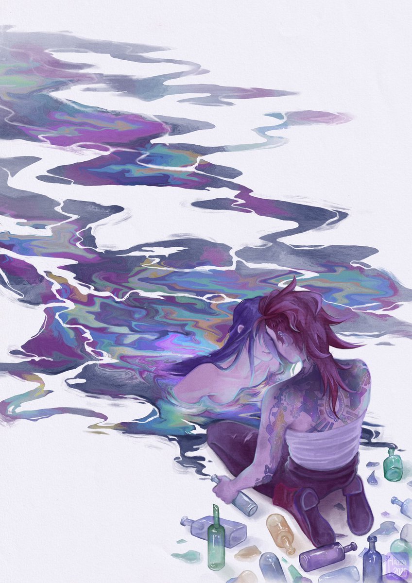 Oil spill #caitvi #arcane